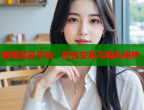 暗网域名平台：匿名交易与隐私保护  第2张