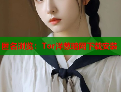 匿名浏览：Tor洋葱暗网下载安装  第2张