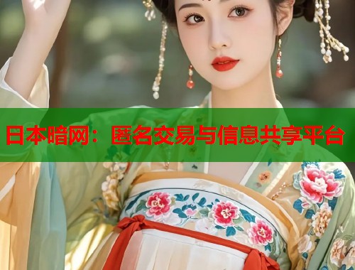 日本暗网：匿名交易与信息共享平台  第1张