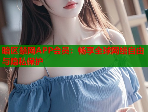 暗区禁网APP会员：畅享全球网络自由与隐私保护  第1张