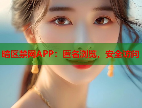 暗区禁网APP：匿名浏览，安全访问  第1张