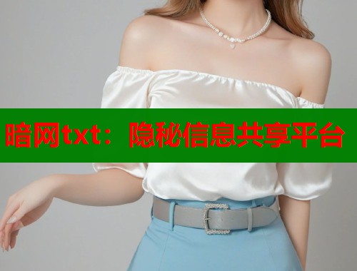 暗网txt：隐秘信息共享平台  第1张