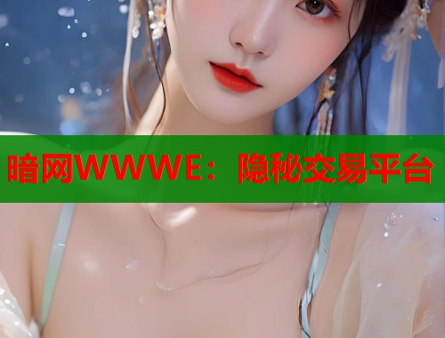 暗网WWWE：隐秘交易平台  第1张