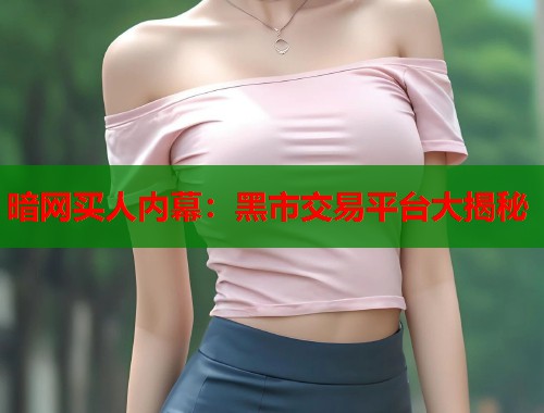 暗网买人内幕:黑市交易平台大揭秘 第1张 暗网买人内幕:黑市交易平台大揭秘 第1张