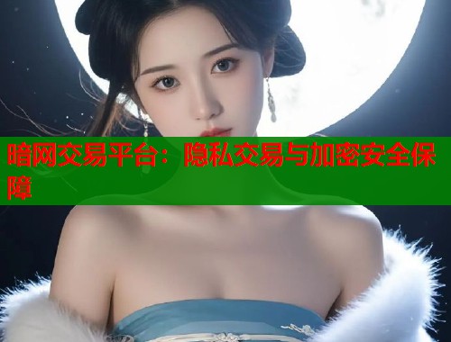 暗网交易平台：隐私交易与加密安全保障  第1张