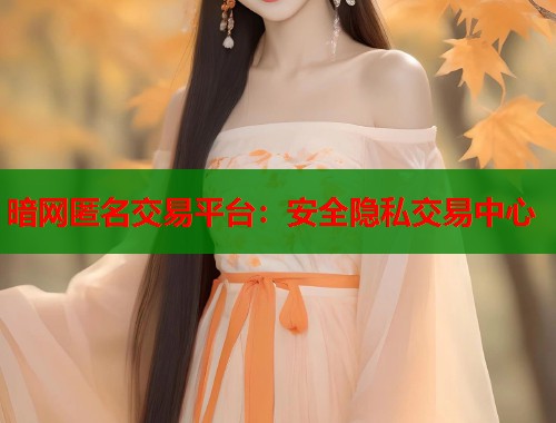 暗网匿名交易平台：安全隐私交易中心  第1张