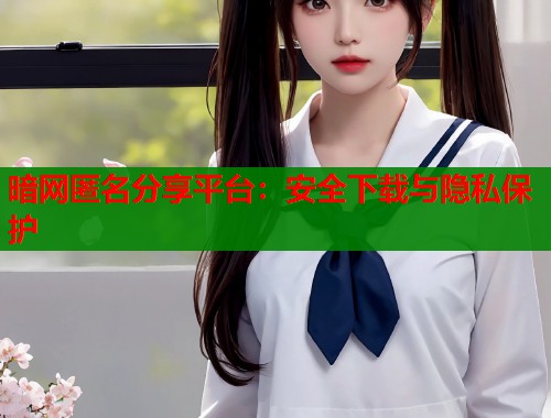 暗网匿名分享平台：安全下载与隐私保护  第1张