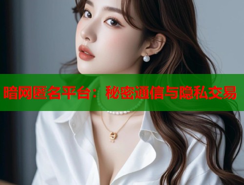暗网匿名平台：秘密通信与隐私交易  第1张