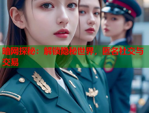 暗网探秘：解锁隐秘世界，匿名社交与交易  第1张