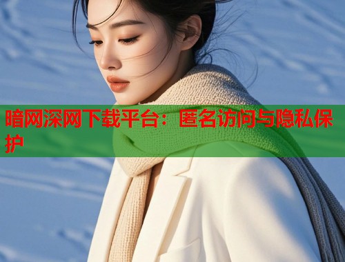 暗网深网下载平台：匿名访问与隐私保护  第1张