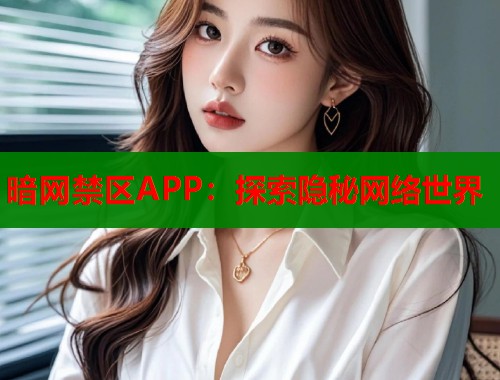 暗网禁区APP：探索隐秘网络世界  第1张