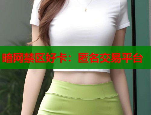 暗网禁区好卡：匿名交易平台  第1张