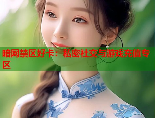 暗网禁区好卡：私密社交与游戏充值专区  第1张