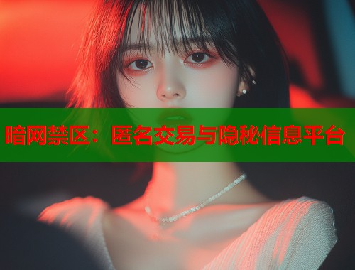暗网禁区：匿名交易与隐秘信息平台  第2张