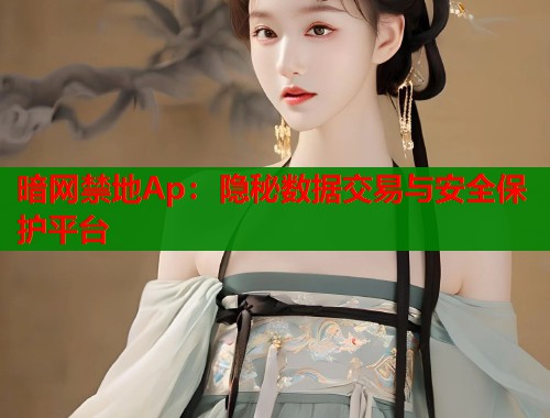 暗网禁地Ap：隐秘数据交易与安全保护平台  第1张