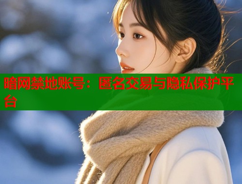 暗网禁地账号：匿名交易与隐私保护平台  第1张