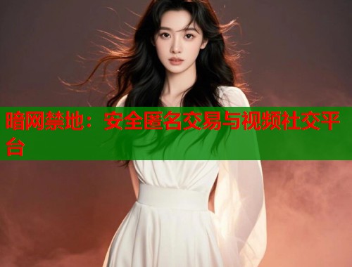 暗网禁地：安全匿名交易与视频社交平台  第1张