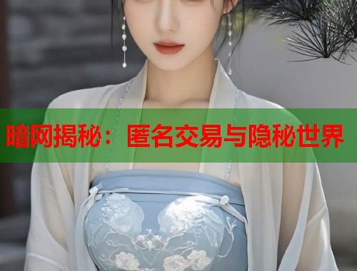 暗网揭秘：匿名交易与隐秘世界  第1张