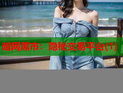 暗网黑市：隐秘交易平台(1)  第1张