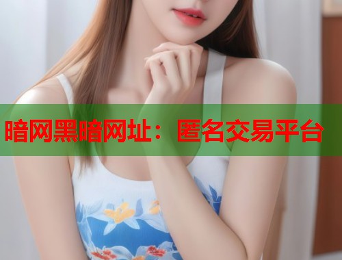 暗网黑暗网址：匿名交易平台  第1张