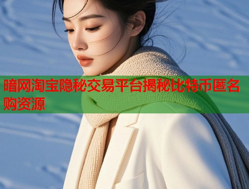 暗网淘宝隐秘交易平台揭秘比特币匿名购资源  第1张