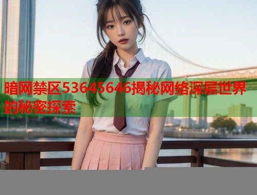 暗网禁区53645646揭秘网络深层世界的秘密探索  第1张