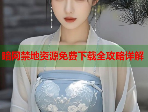 暗网禁地资源免费下载全攻略详解  第1张