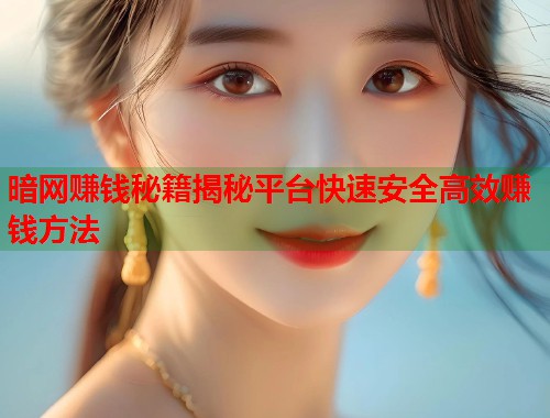 暗网赚钱秘籍揭秘平台快速安全高效赚钱方法 第2张 暗网赚钱秘籍揭秘平台快速安全高效赚钱方法 第2张