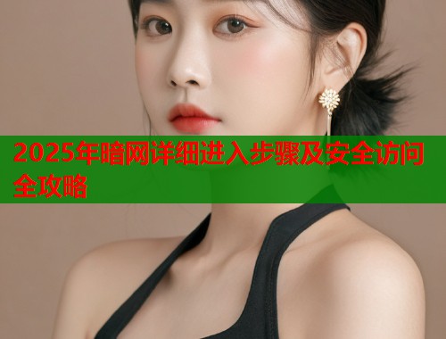 2025年暗网详细进入步骤及安全访问全攻略  第2张
