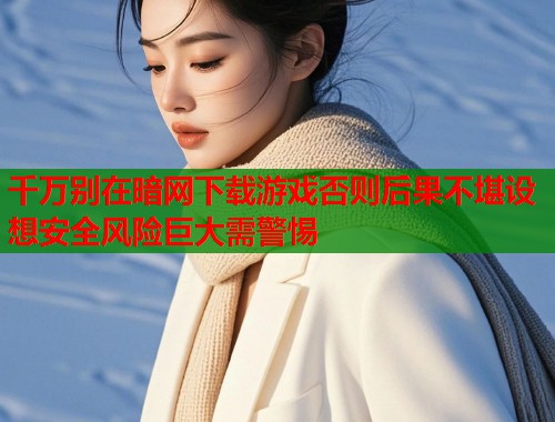 千万别在暗网下载游戏否则后果不堪设想安全风险巨大需警惕  第2张