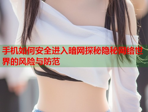 手机如何安全进入暗网探秘隐秘网络世界的风险与防范 第1张 手机如何安全进入暗网探秘隐秘网络世界的风险与防范 第1张