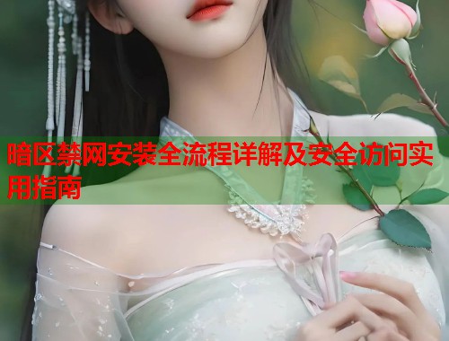 暗区禁网安装全流程详解及安全访问实用指南 第2张 暗区禁网安装全流程详解及安全访问实用指南 第2张