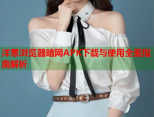 洋葱浏览器暗网APK下载与使用全面指南解析 第1张 洋葱浏览器暗网APK下载与使用全面指南解析 第1张